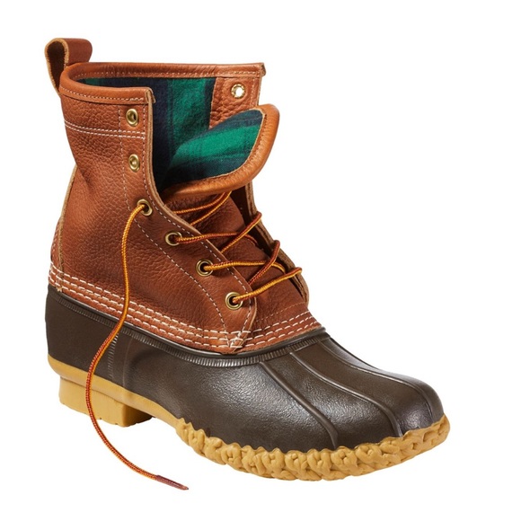 LL Bean Flannel-Lined Bean Boots